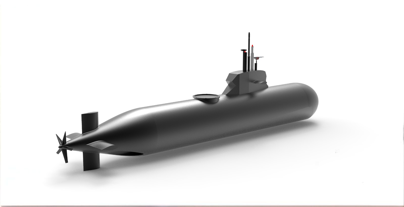 一种潜水艇模型