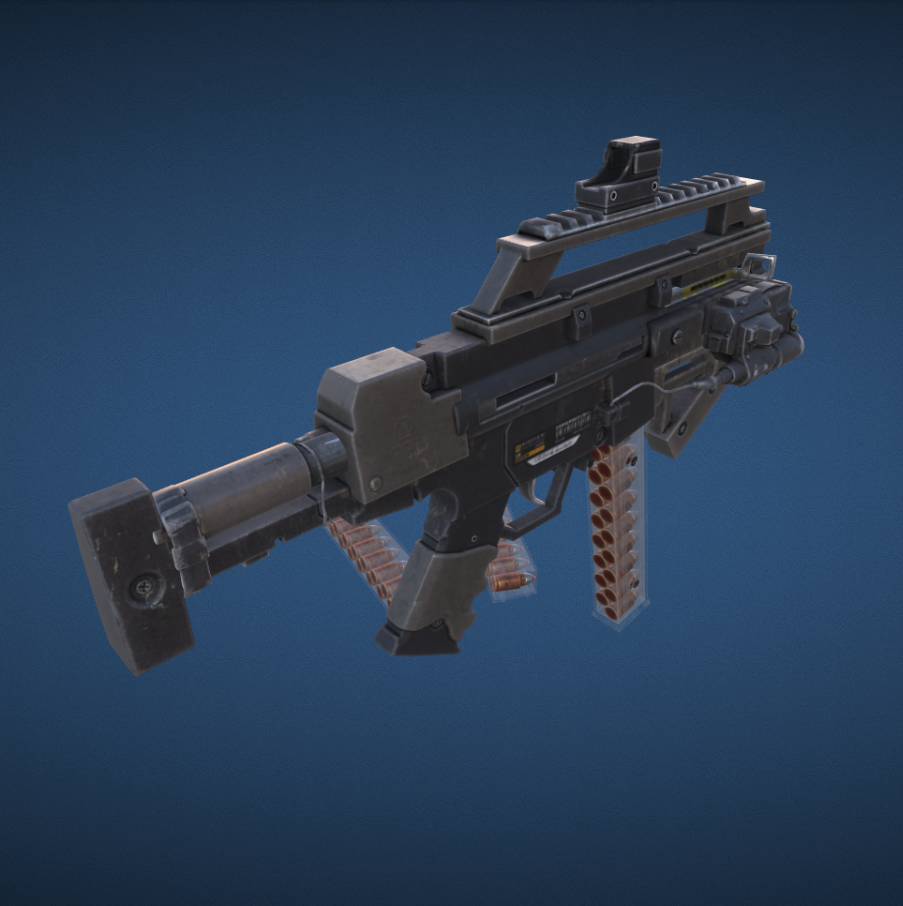 MP5X冲锋枪