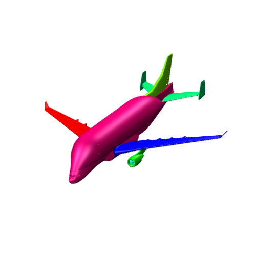 空客飞机模型设计