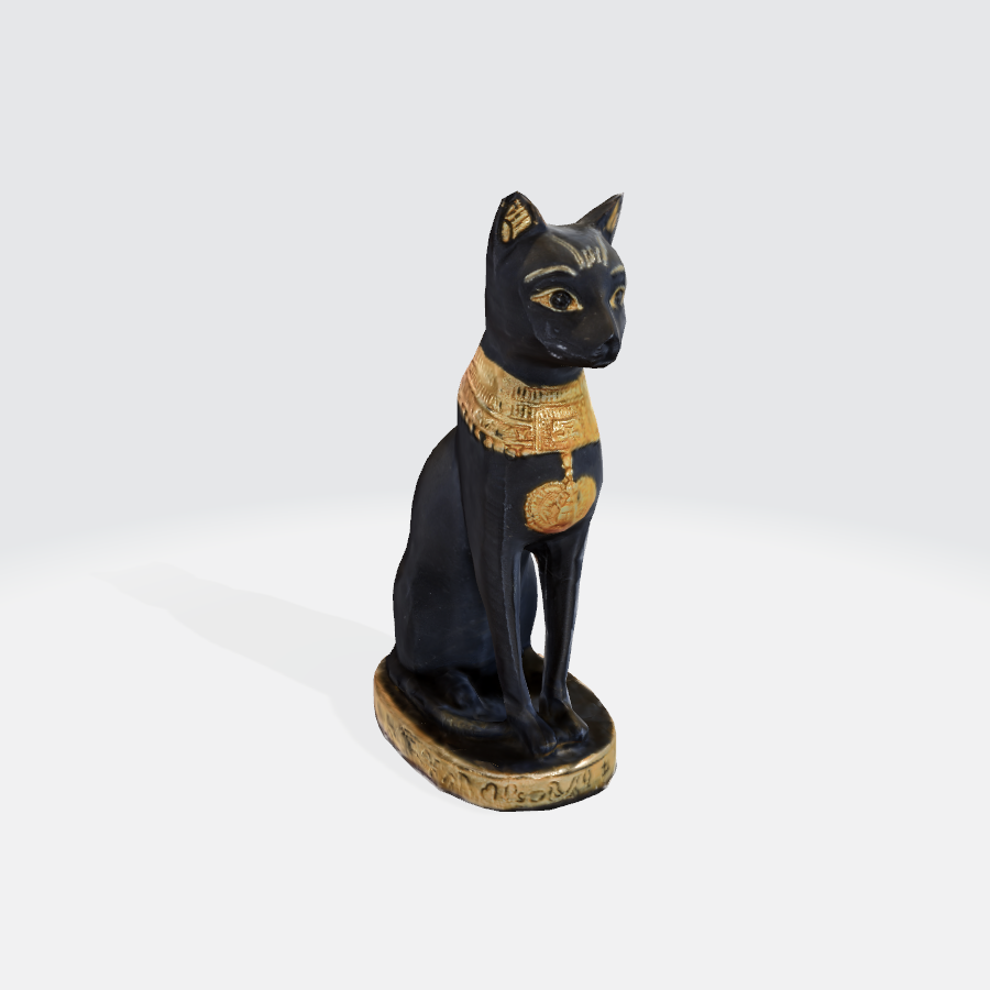 埃及雕像黑猫