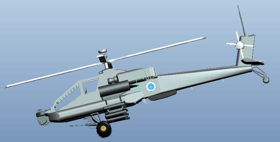 《成型产品数字化创新设计》材料成型1801晁通：乐高直升机玩具模型