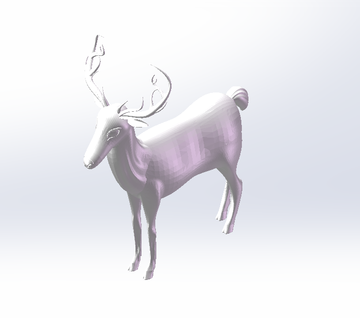 3D打印鹿