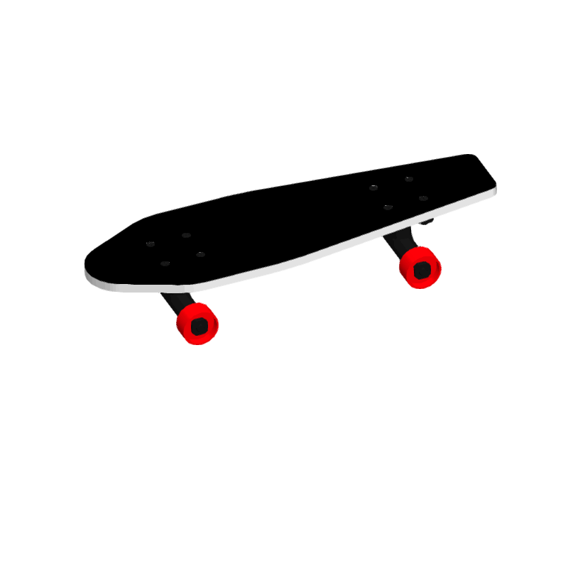 迷你滑板模型