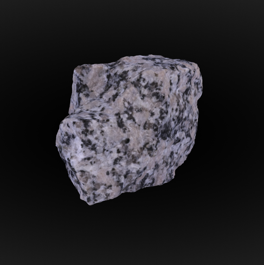 矿物标本黑云母花岗岩