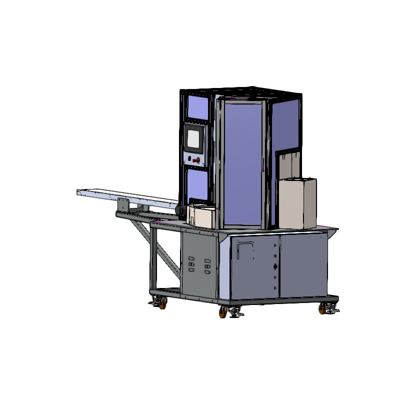 食品包装机设备3D模型图纸 STEP格式