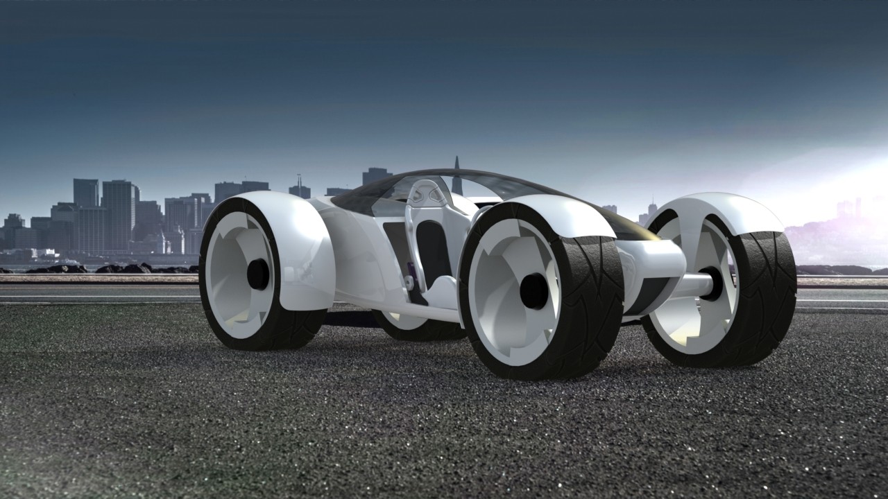 一种未来新能源概念汽车
