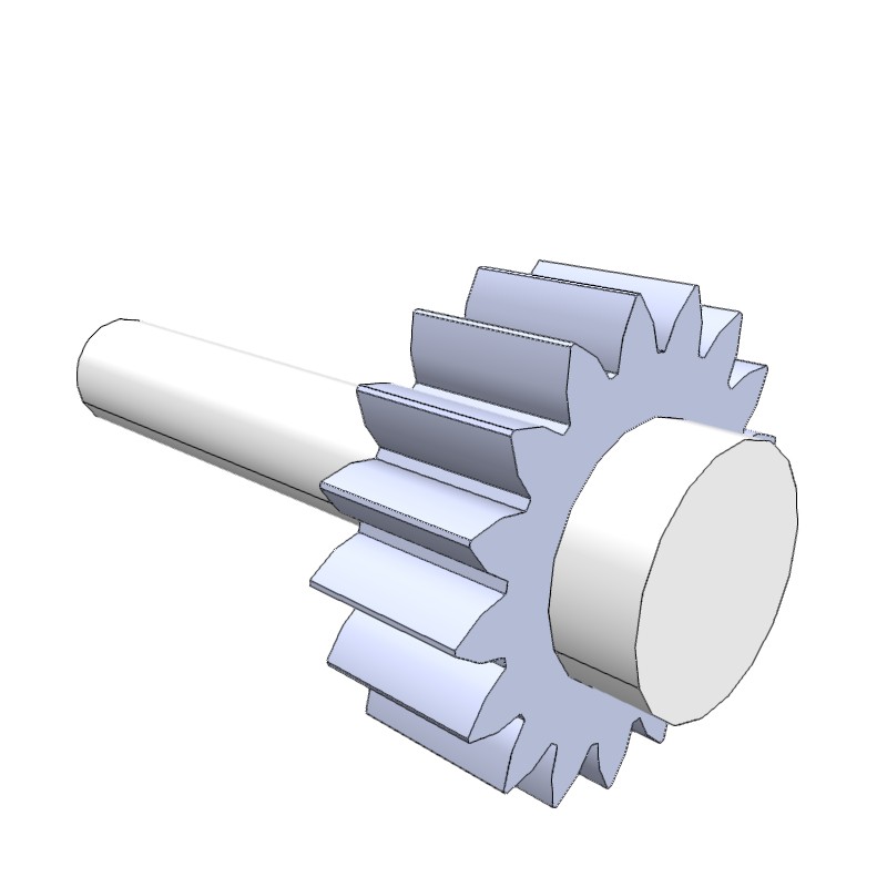 泰山学院-机械与建筑工程学院-泰院3D-齿轮与轴的配合