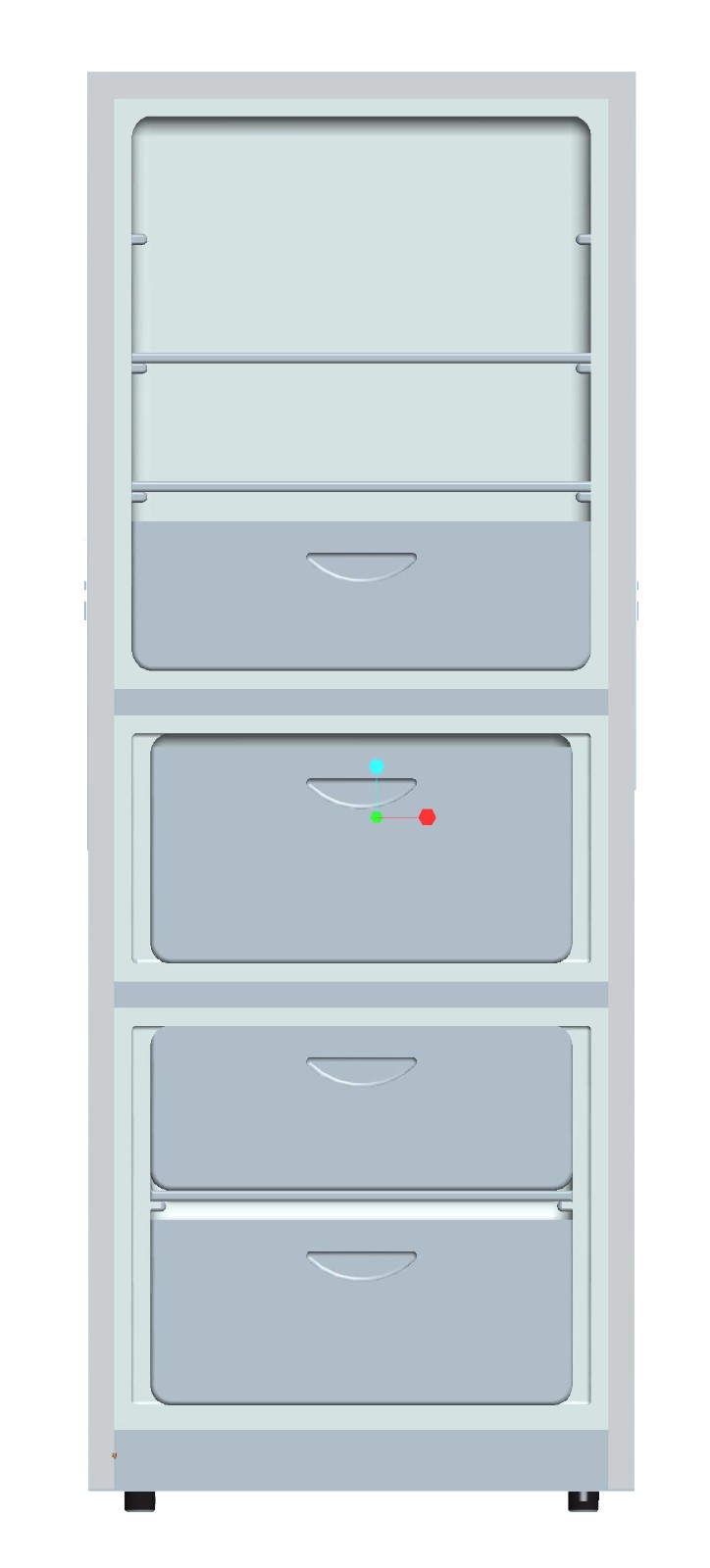 三门冰箱设计
