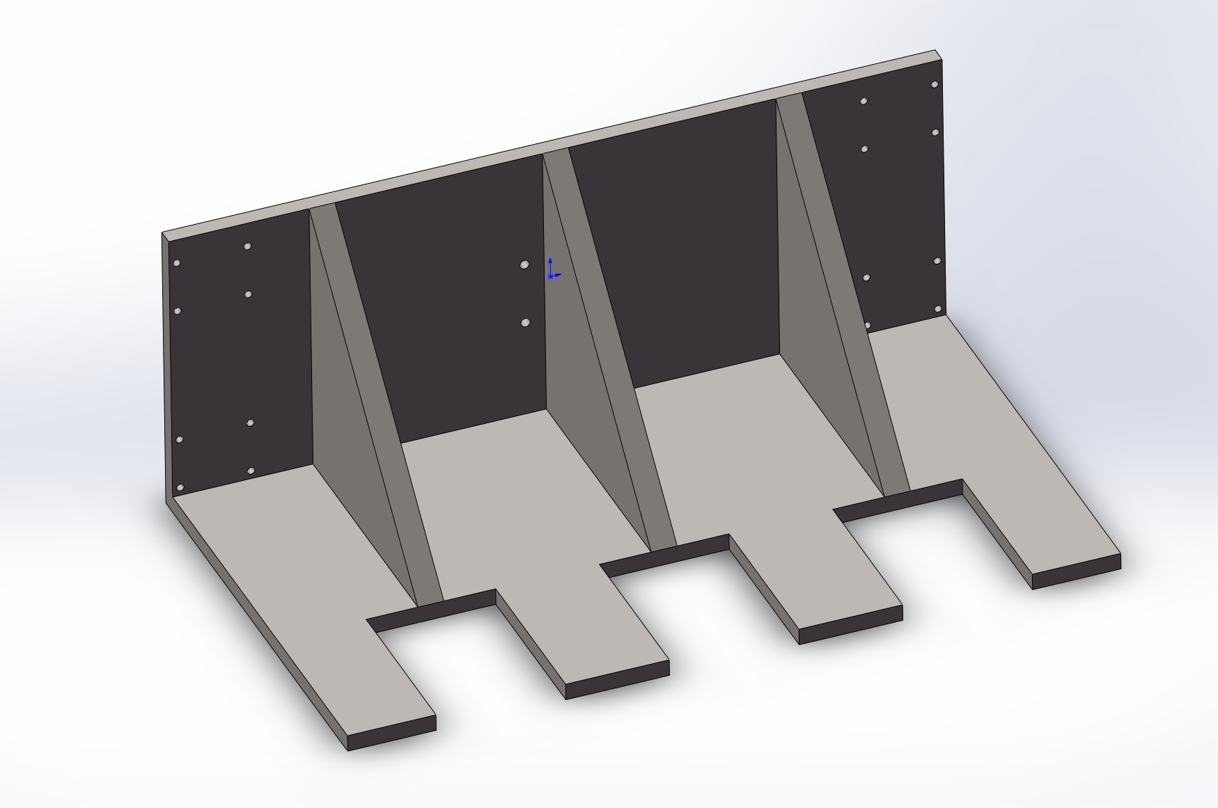 轻量化双斗式矿机煤炭提升装置-L型板