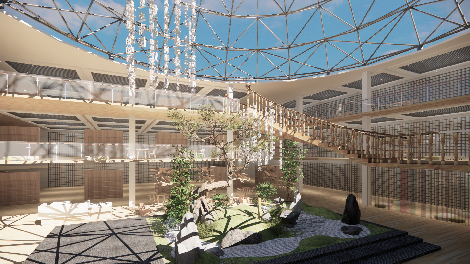 陇南成州钢结构未来图书馆设计